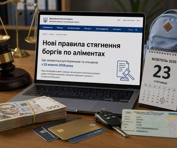 Нові правила стягнення боргів по аліментах з 23 жовтня 2026 року